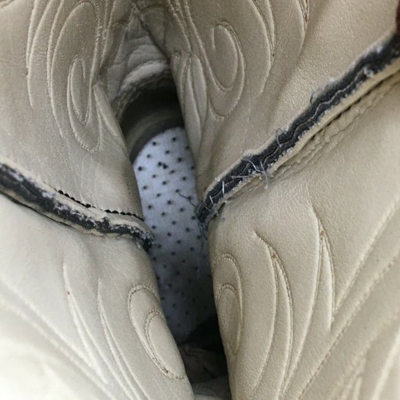 Acme Western Cowboy Boots Womens 6.5M Brown Faux L - Picture 9 of 10